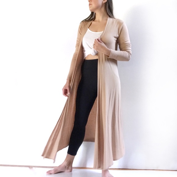 Riller Fount Soft Jersey Long Duster 